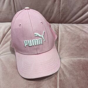 Puma Kids Light Pink Baseball Cap